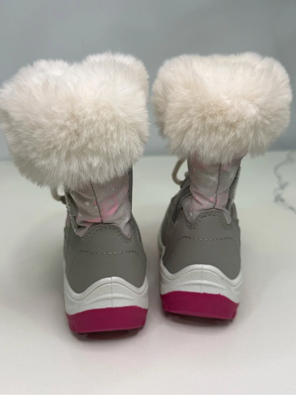 DREAM PAIRS Girls Winter Snow Boots Faux Fur Lined Size 4 Toddler